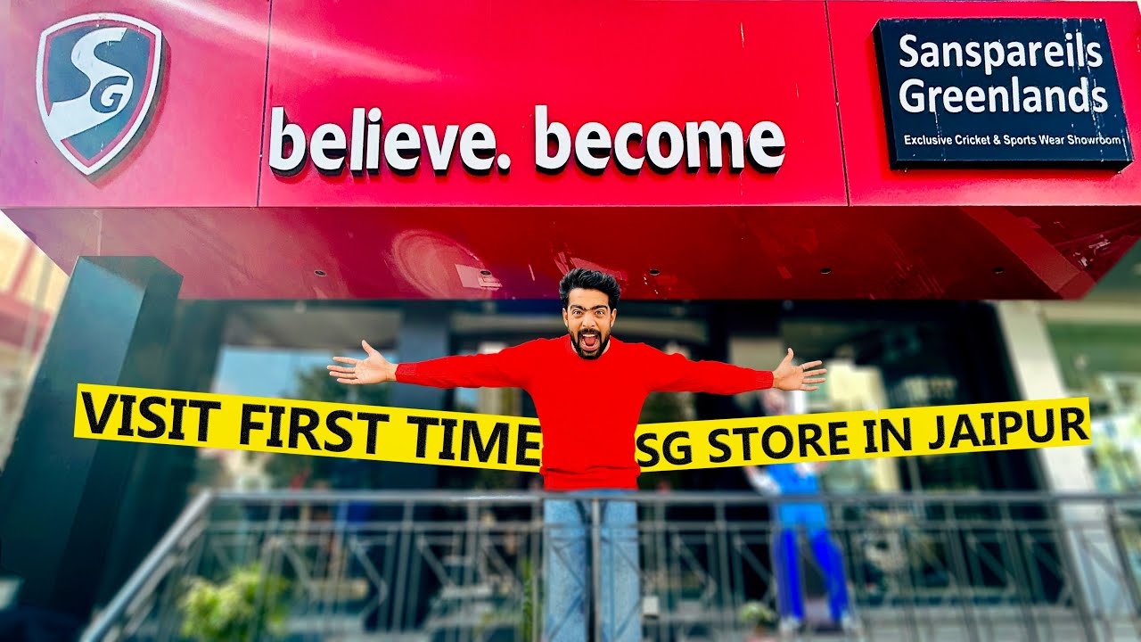 VISIT FIRST TIME SG STORE IN JAIPUR | First Time Experience