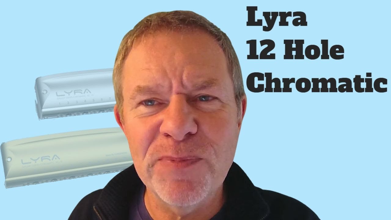 Lyra 12  Hole  Chromatic Harmonica. Unbox and Play.