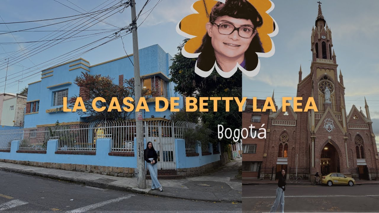 Visité la casa de Betty la fea en Bogotá 🇨🇴✨ Ahora es una cafetería