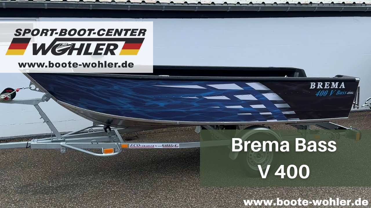 Brema Bass V 400, Kurzvorstellung Aluminium Angelboot