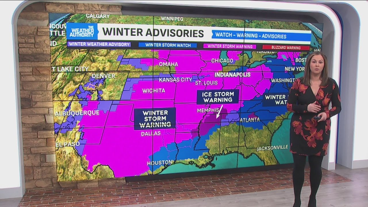 Tracking dangerous wind chills and weekend winter storm