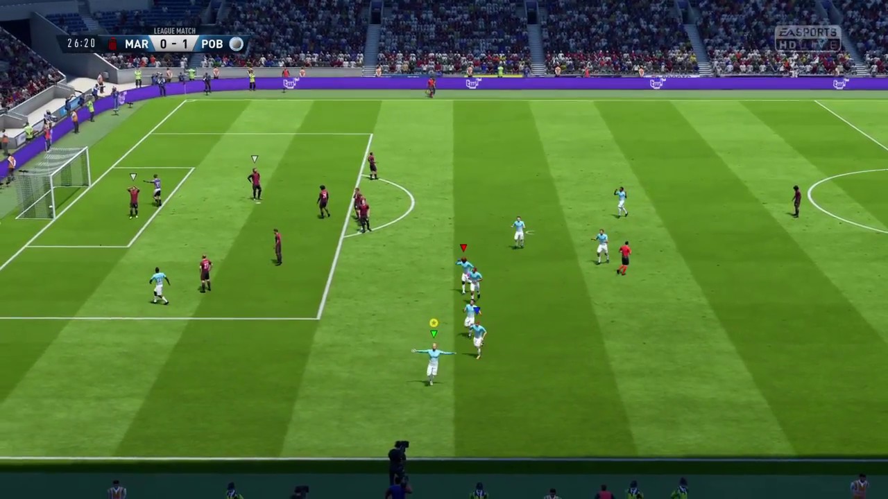 FIFA 18 - Low Driven Outside Foot Free Kick