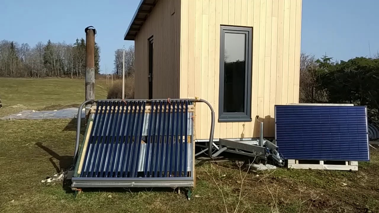 Prototype du chauffage solaire thermique