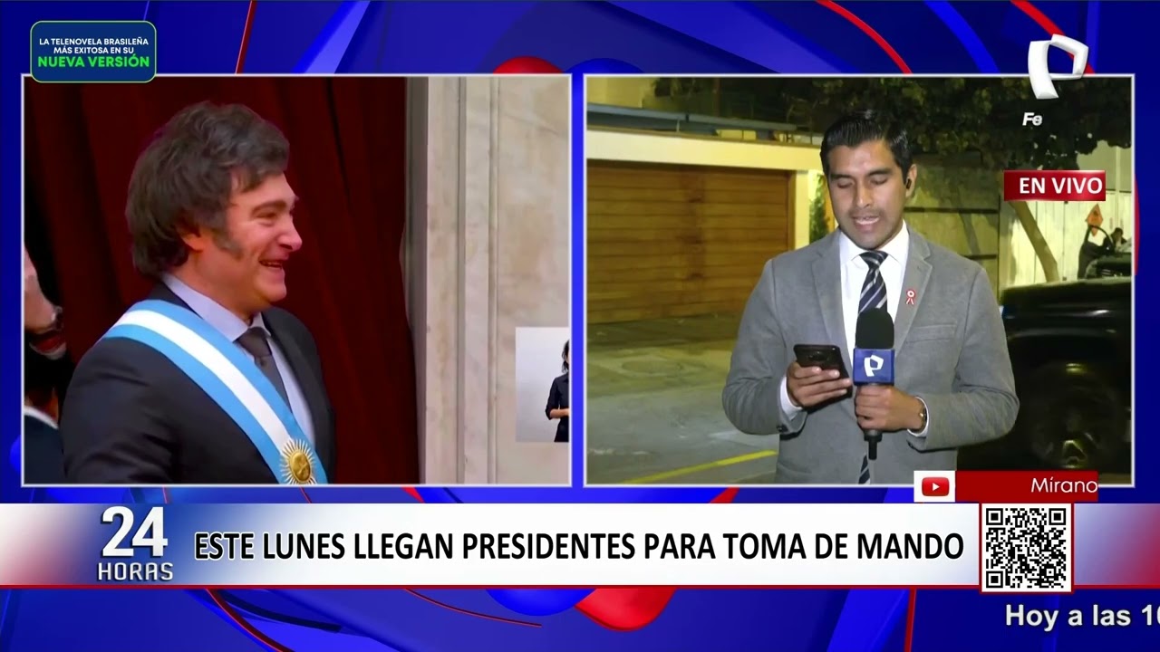 Este lunes llegan presidentes para toma de mando de Keiko Fujimori