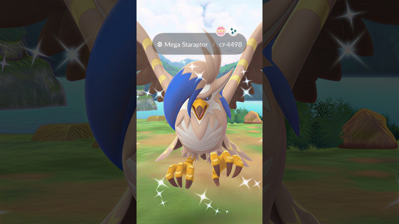 First Ever SHUNDO Mega Staraptor in Pokemon GO!