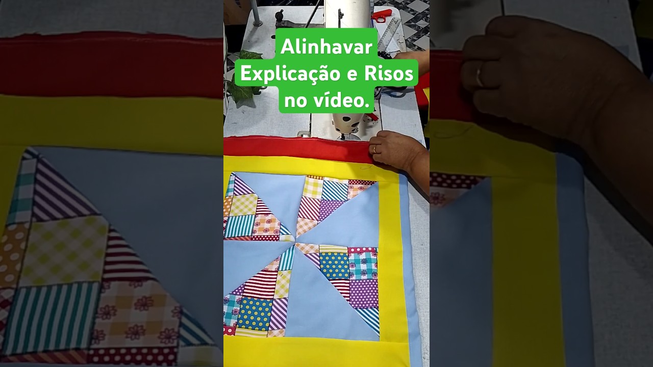 Alinhavando ou Alinhavar na Costura o que Significa.