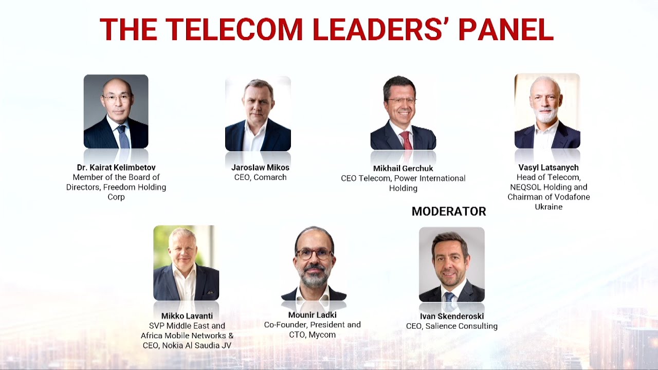 Mycom President and CTO on a panel 'the telecom leaders panel' at TRS25