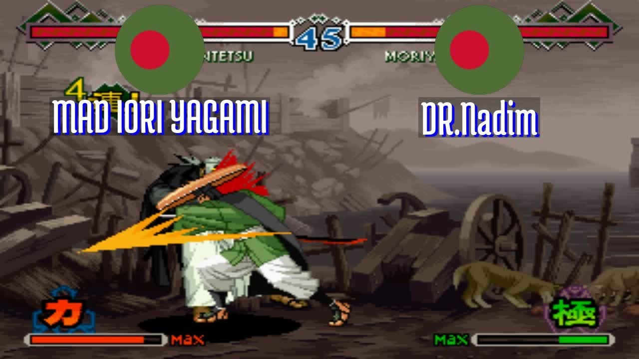 FT5 @lastbld2: MAD IORI YAGAMI (BD) vs DR.Nadim (BD) [The Last Blade 2 lastbld Fightcade] Mar 15
