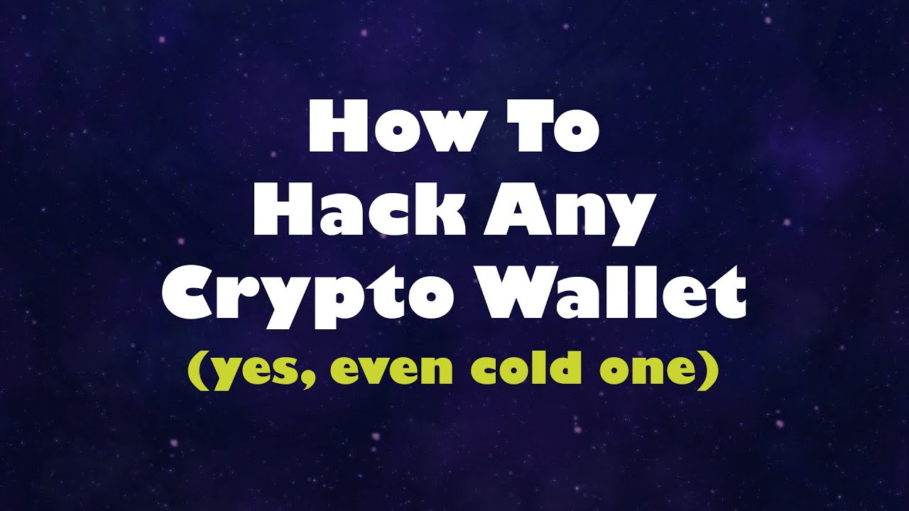 Hacking a crypto wallet. Brute force Bitcoin, Ethereum, Solana, etc.