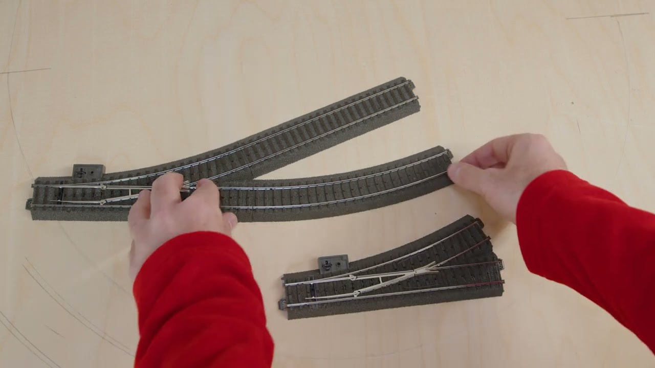 Märklin C-Track Turnout Geometry – Straight Switches Explained