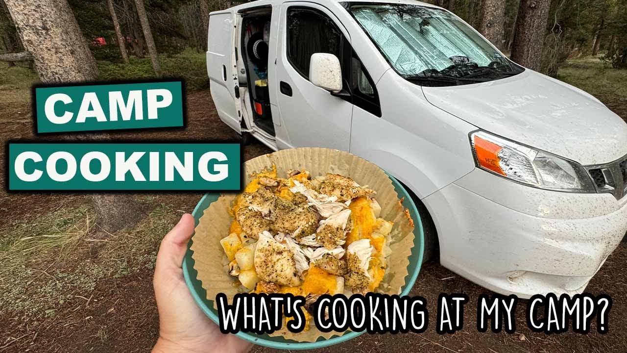 Camp Cooking | What's Cooking At My Camp Today? | Easy Vanlife Recipes