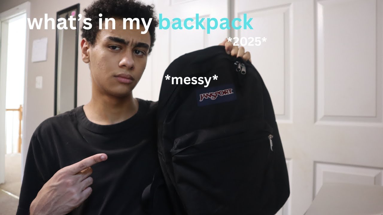 What's in my backpack for senior year *2025*