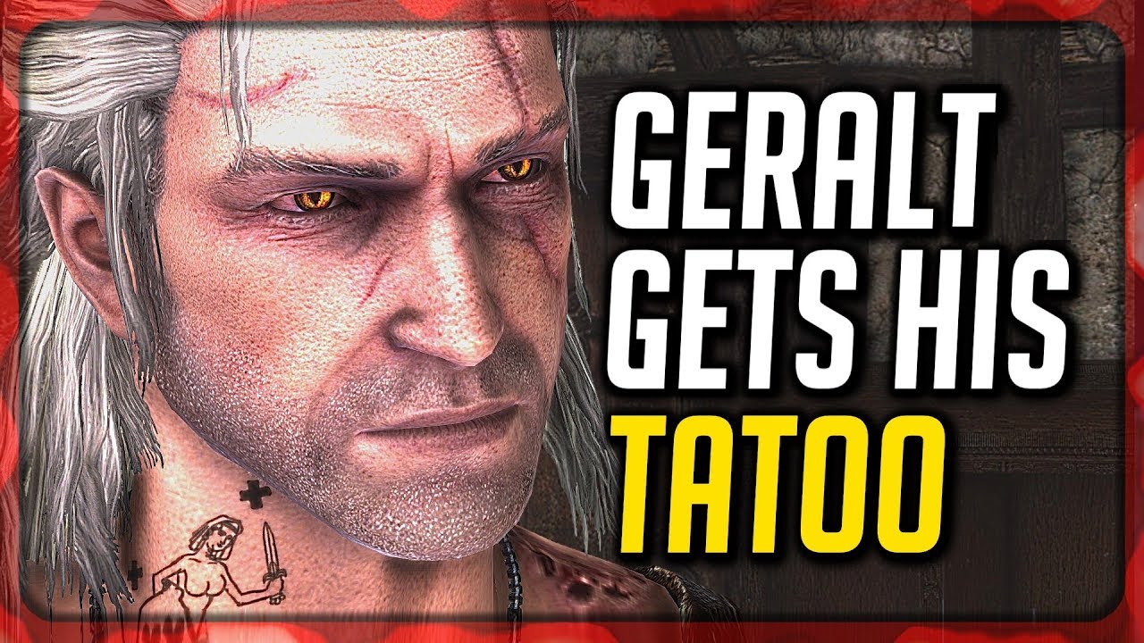 Geralt gets Drunk, gets a Tattoo and Flirts with Ves (Witcher 2)