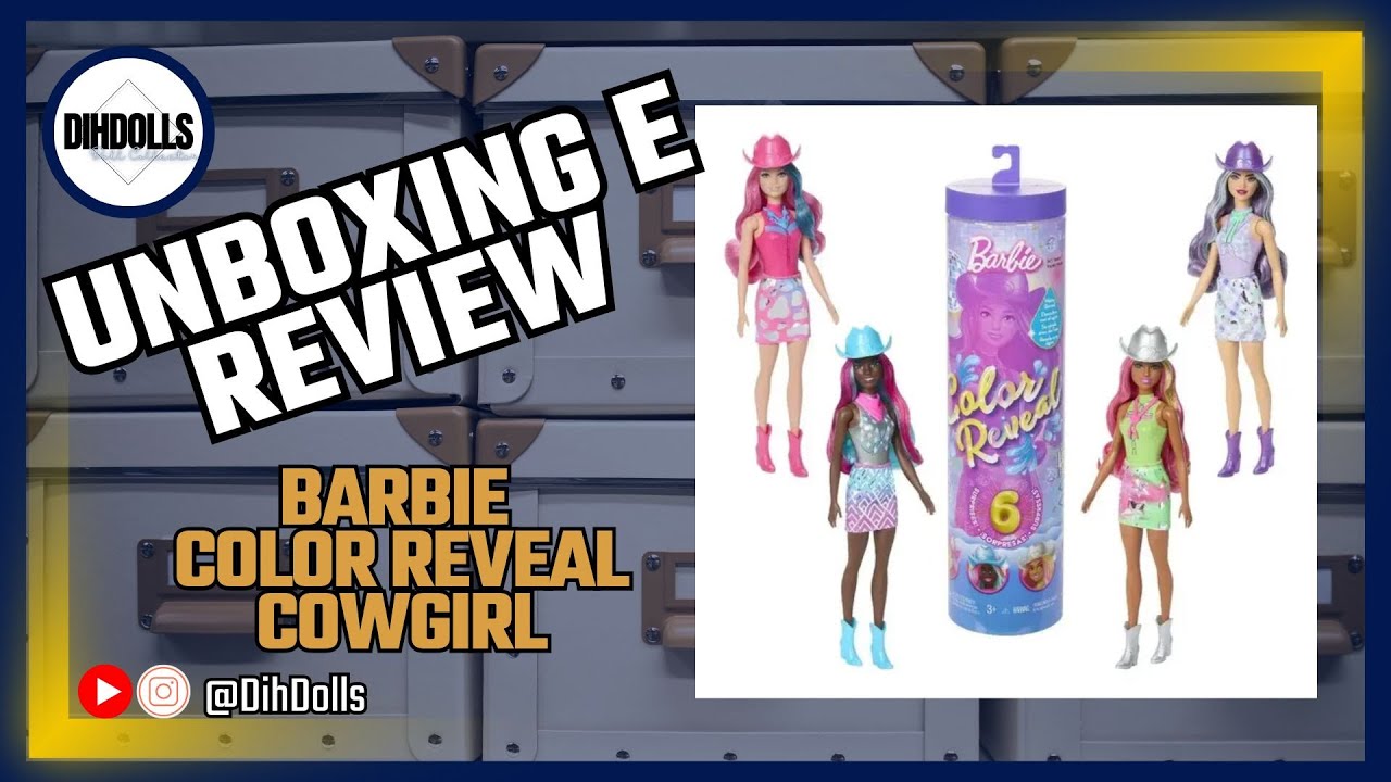 Unboxing e Revea - Color Reveal CowBoy (CowGirl)