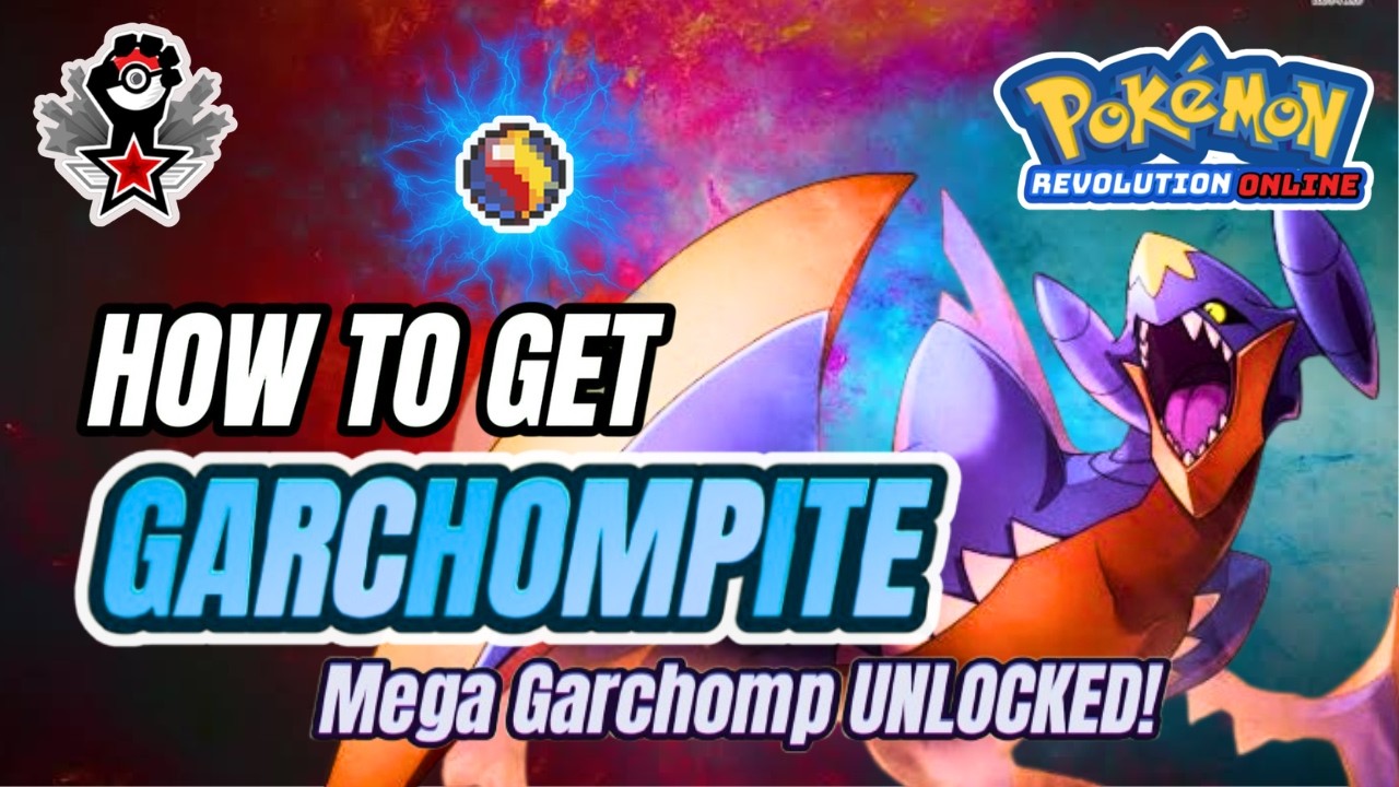 How to Get Garchompite & Mega Evolve Garchomp | Full Guide (Pokemon Revolution Online)