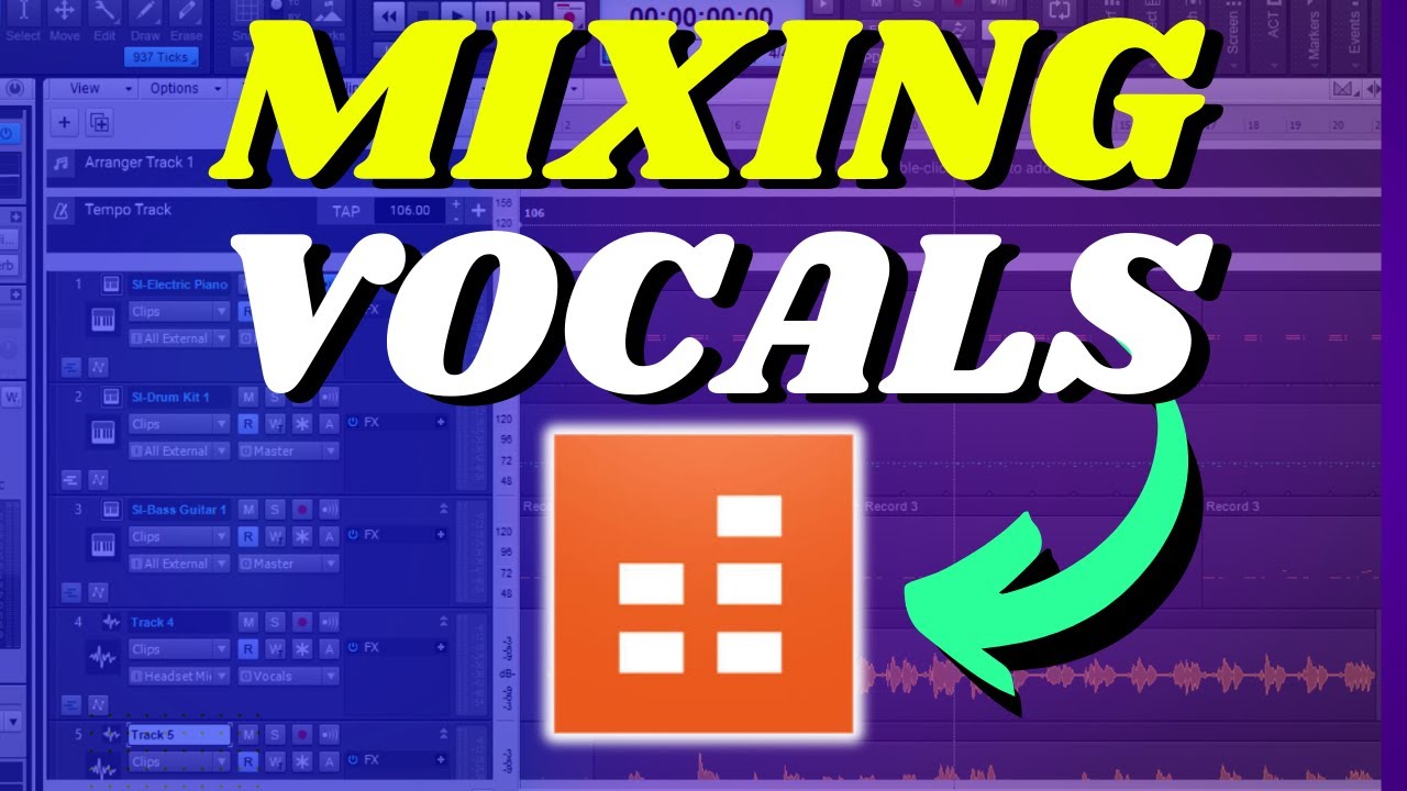 Mixing Vocals in Cakewalk for ABSOLUTE Beginner