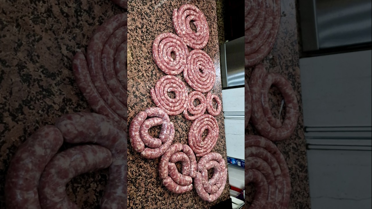 Biała kiełbasa na Wielkanoc i cienkie białe kiełbaski z piekarnika. #wyrobydomowe