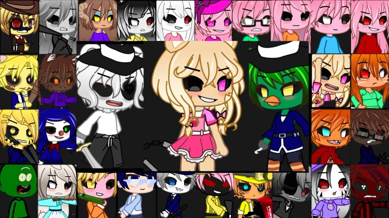 Piggy All Jumpscares!! Version Gacha Club (Old)