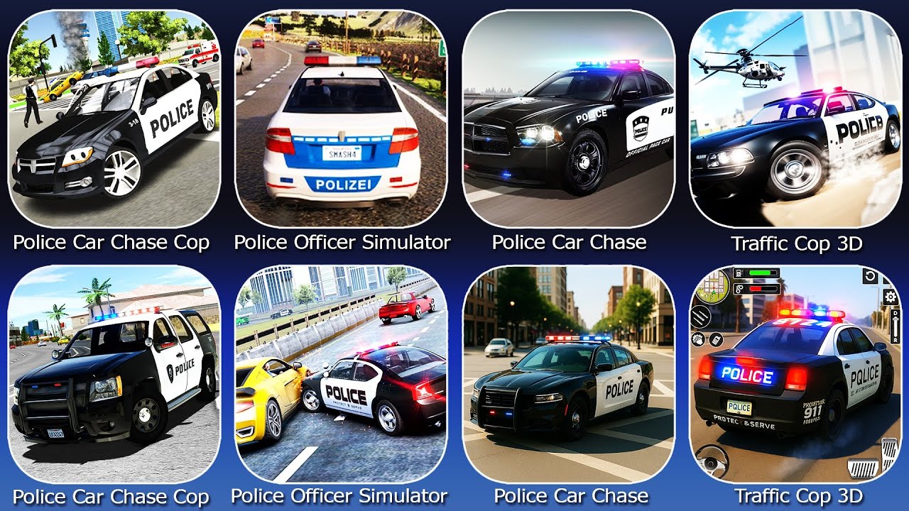 US Police Car Chase Cop Simulator,Police Officer Simulator,Police Car Chase,Traffic Cop 3D