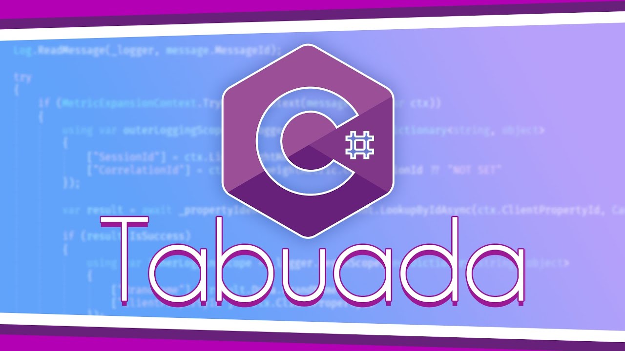 C# - Tabuada - Como fazer?