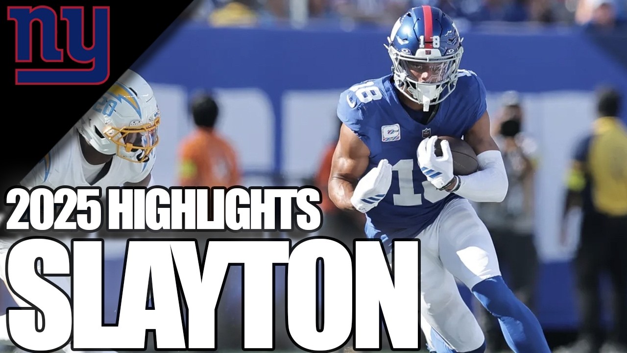 Darius Slayton Highlights | 2025 - 2026 NFL Season
