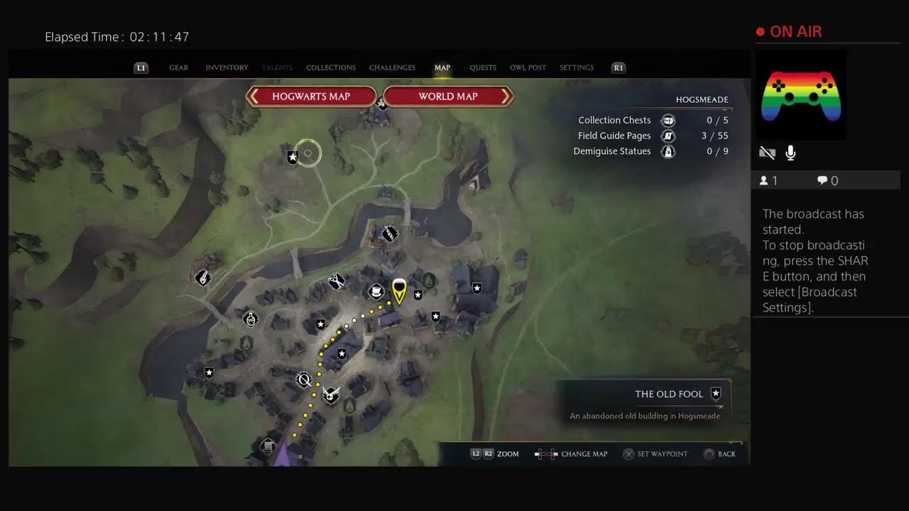 Hogwarts Legacy with Polaris 2