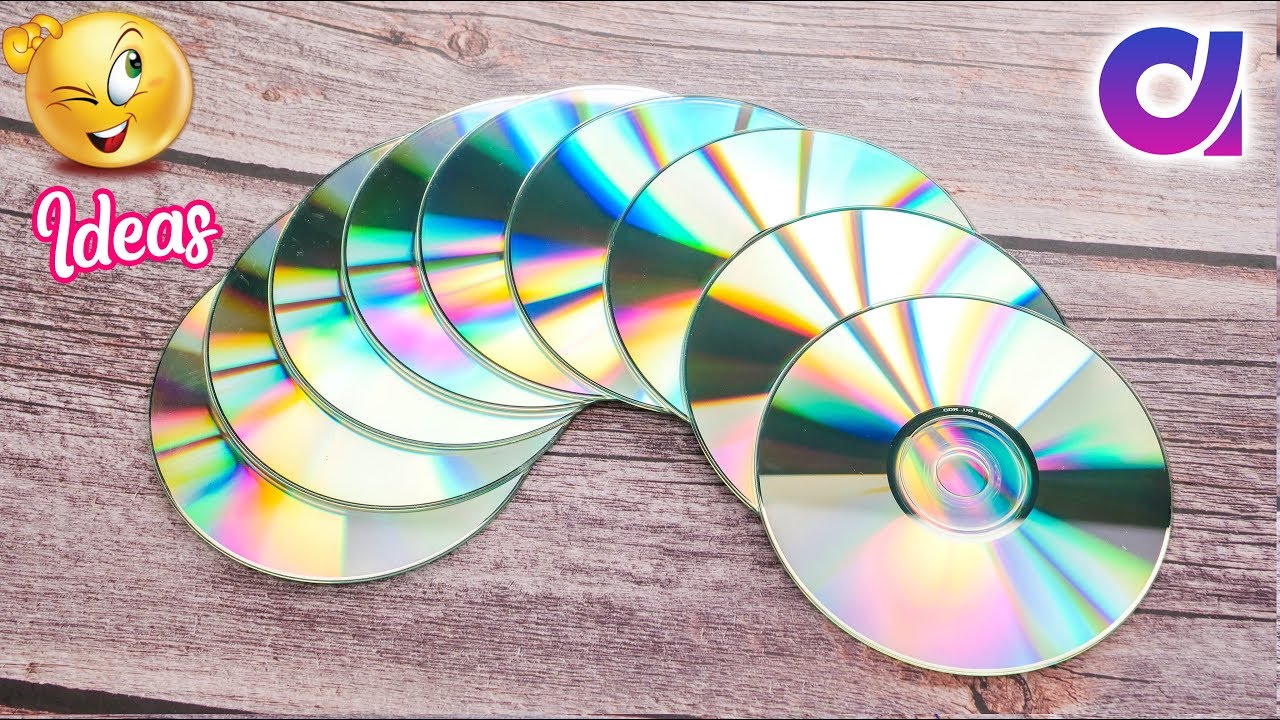 5 Genius way to reuse old cd | old cd craft ideas | Best out of waste | Artkala