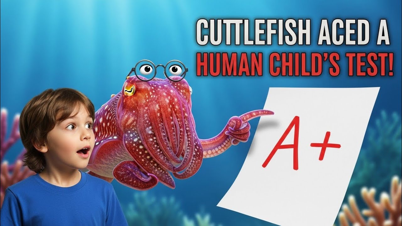 Cuttlefish Aced a Human Child's Test!