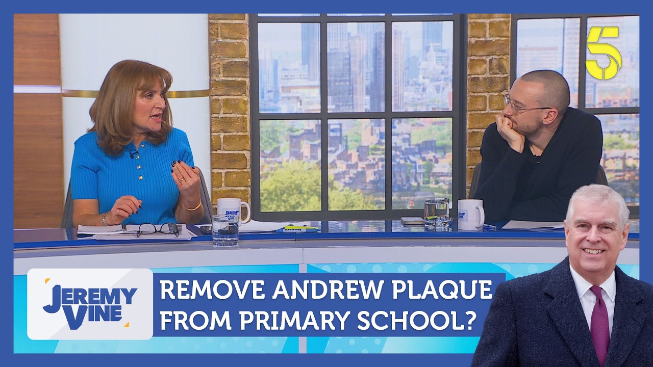 Remove Andrew plaque from primary school? Feat. Michael Walker & Angela Epstein | Jeremy VIne