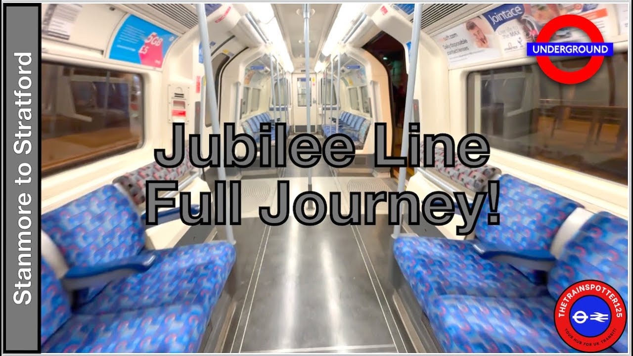 FULL JOURNEY on the Jubilee Line! - Stanmore to Stratford