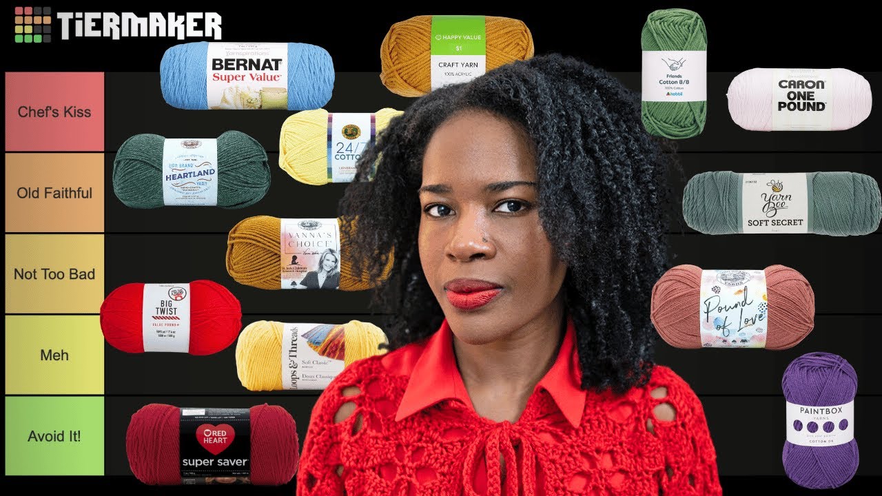 Top AFFORDABLE Acrylic & Cotton Yarns: RANKED & Reviewed!