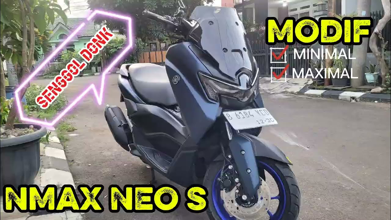 Modifikasi Minimal Maximal YAMAHA NMAX NEO S | Warna MATTE BLUE 2026 Terbaru