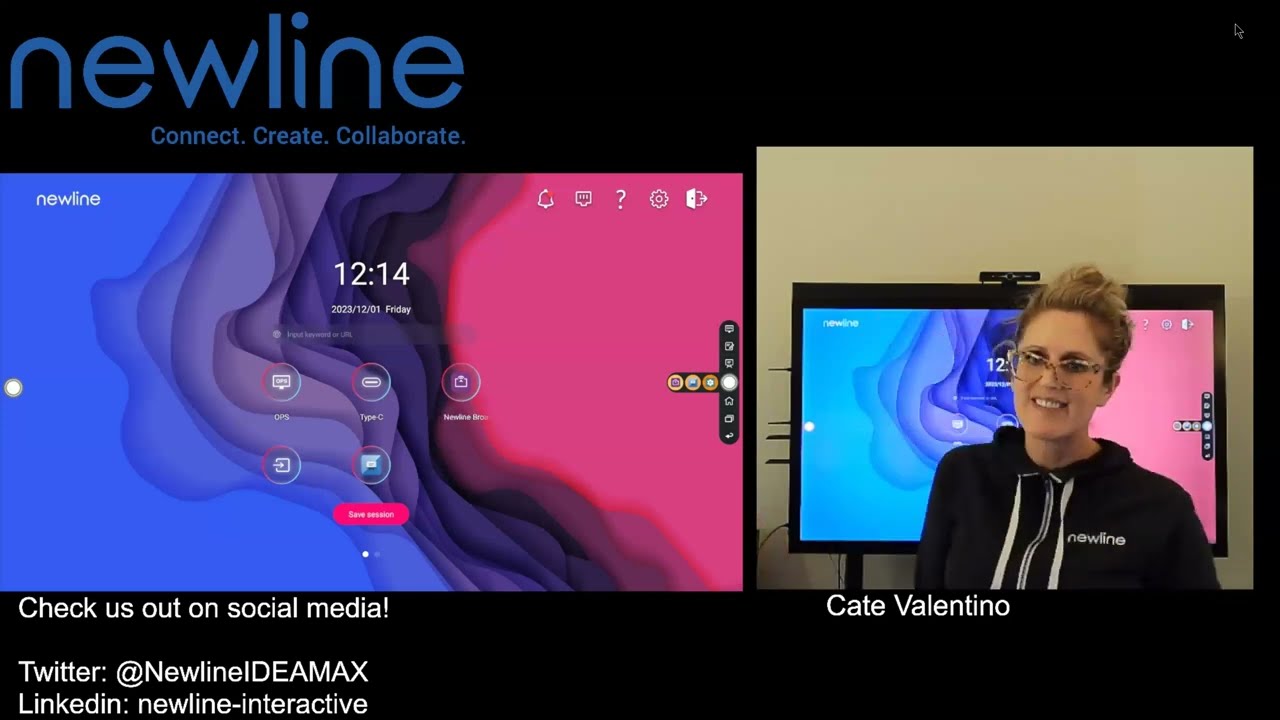 Video Conferencing: Google Meet Settings with a Connected Computer