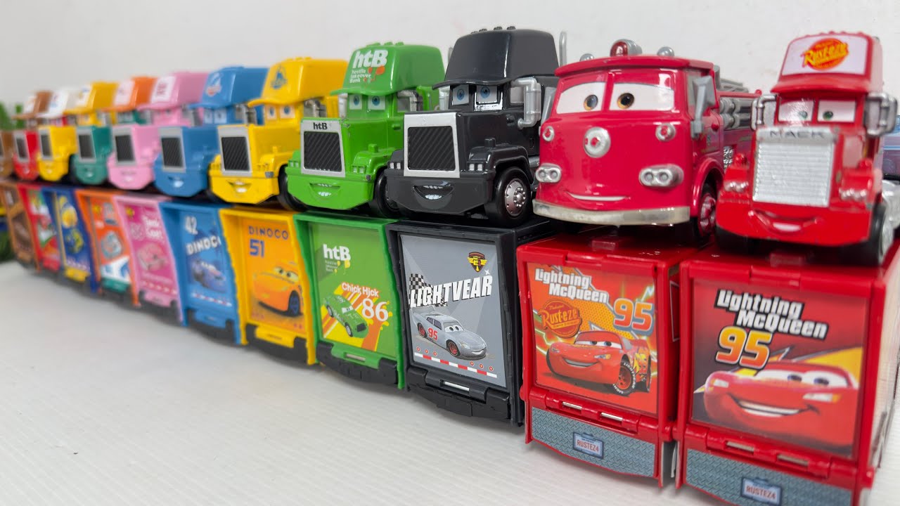 Disney Pixar Cars Unboxing Review l Full Lightning McQueen Cars Bubble RC | ASMR Cars Collection 