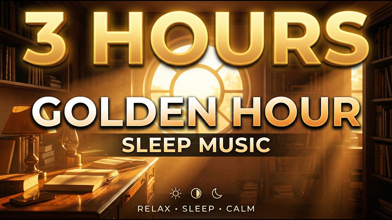 3 Hours Secret Golden Hour ☀️ Stress Relief | Drowsy Tape 2026 | Can&rsquo;t Sleep? 🌙