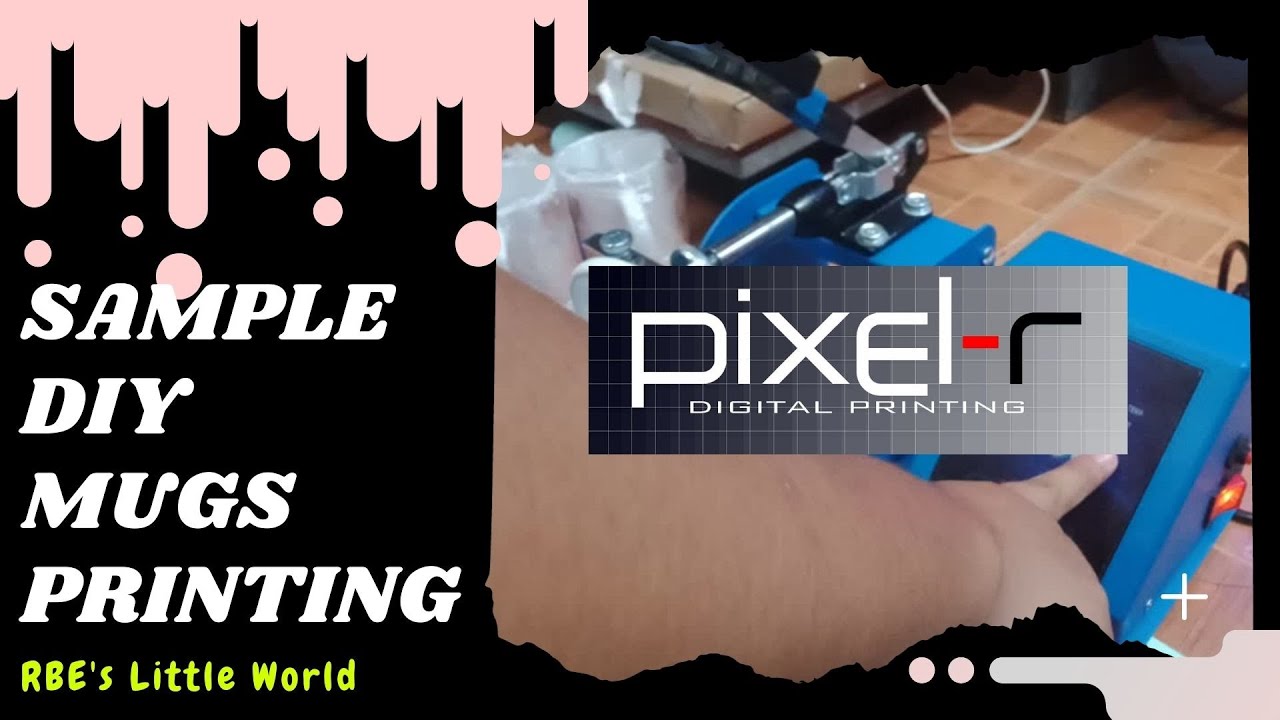 DIY MUGS PRINTING GIVEAWAYS BY PIXELR