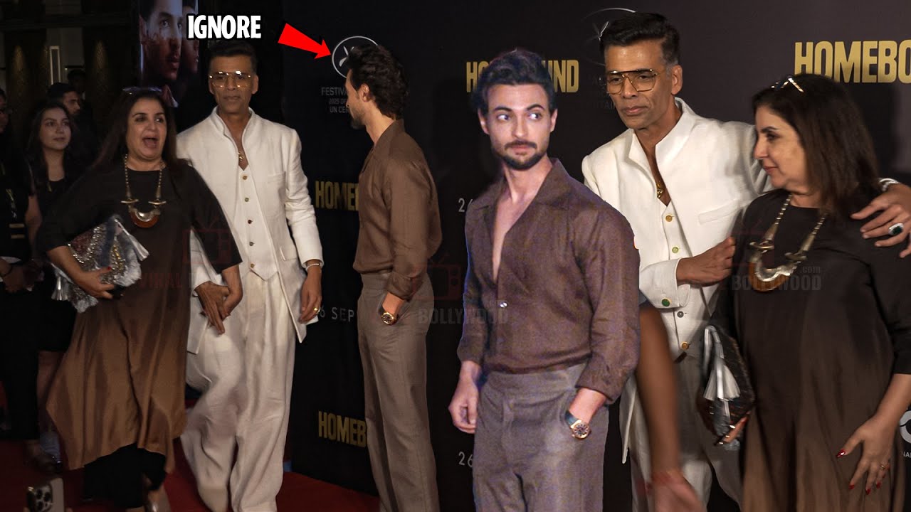 Farah Khan’s And Karan Johar IGNORE Salman Khan Sisters Husband Aayush Sharma