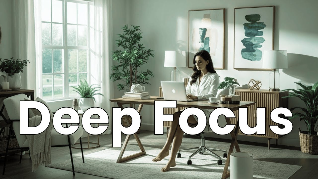 Calm Work Music for Focus | Instrumental Soundscape for Flow State