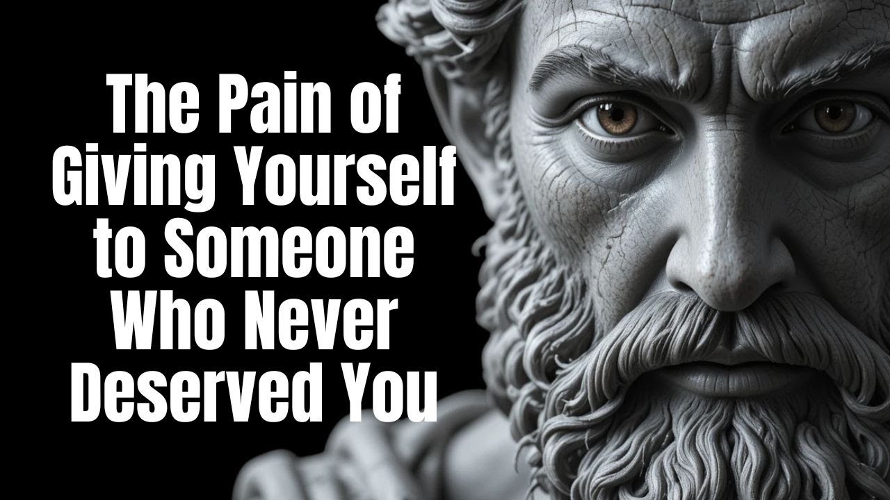 The Pain of Giving Yourself to Someone Who Never Deserved You