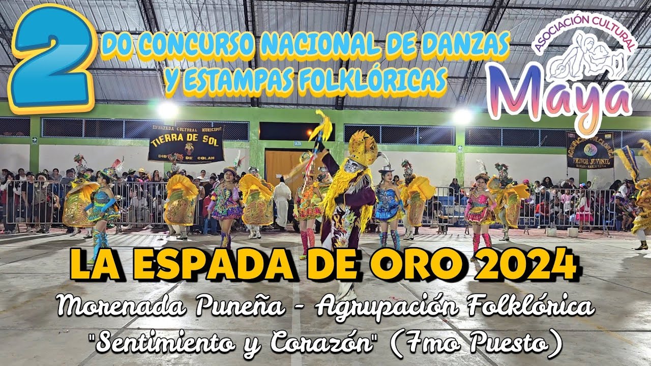 Morenada Puneña 🔥 - Puno [Sentimiento y  Corazón] (2do Concurso La Espada 🗡 de Oro) 2024 Final
