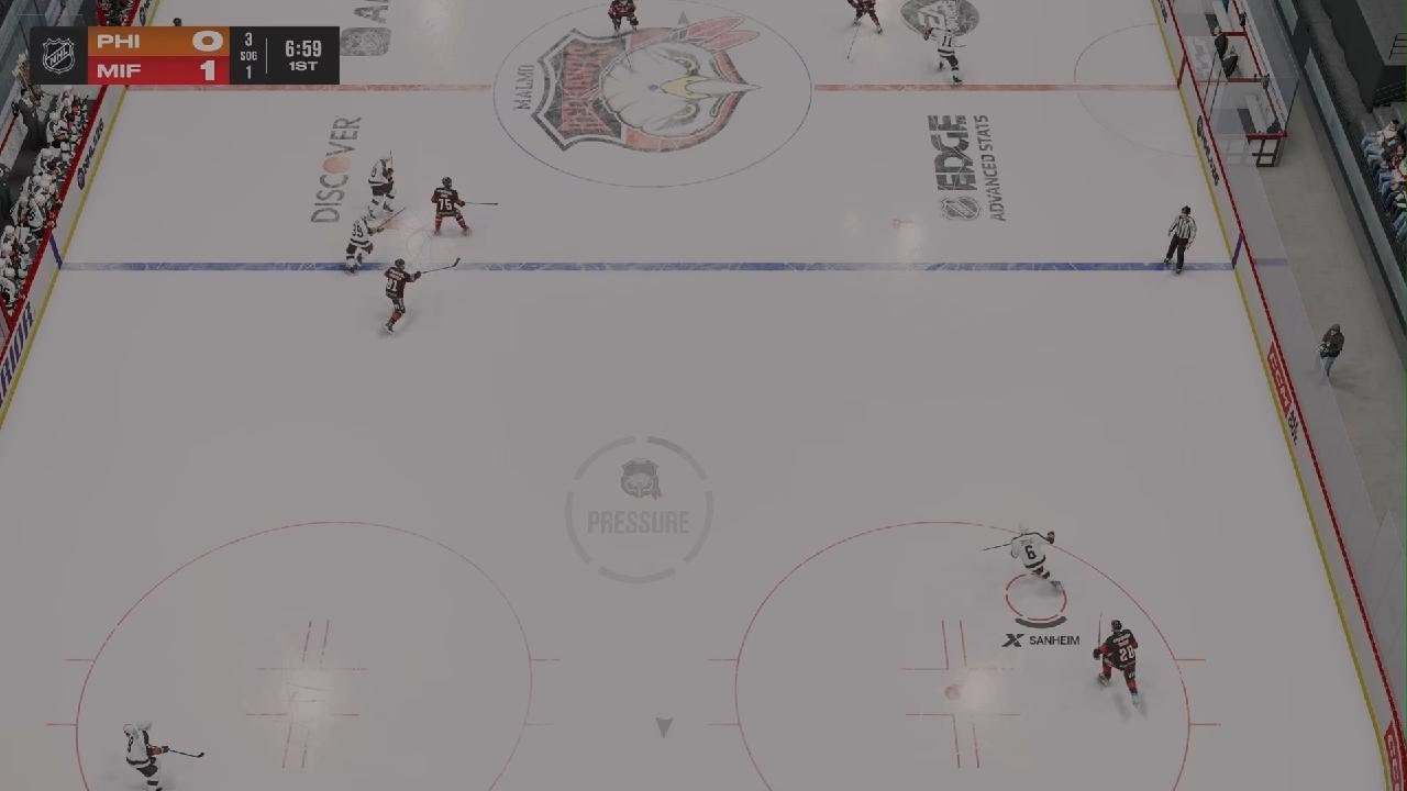 NHL 26 Philly flyas vs Malmo Redhawks Pre Season game Psfive