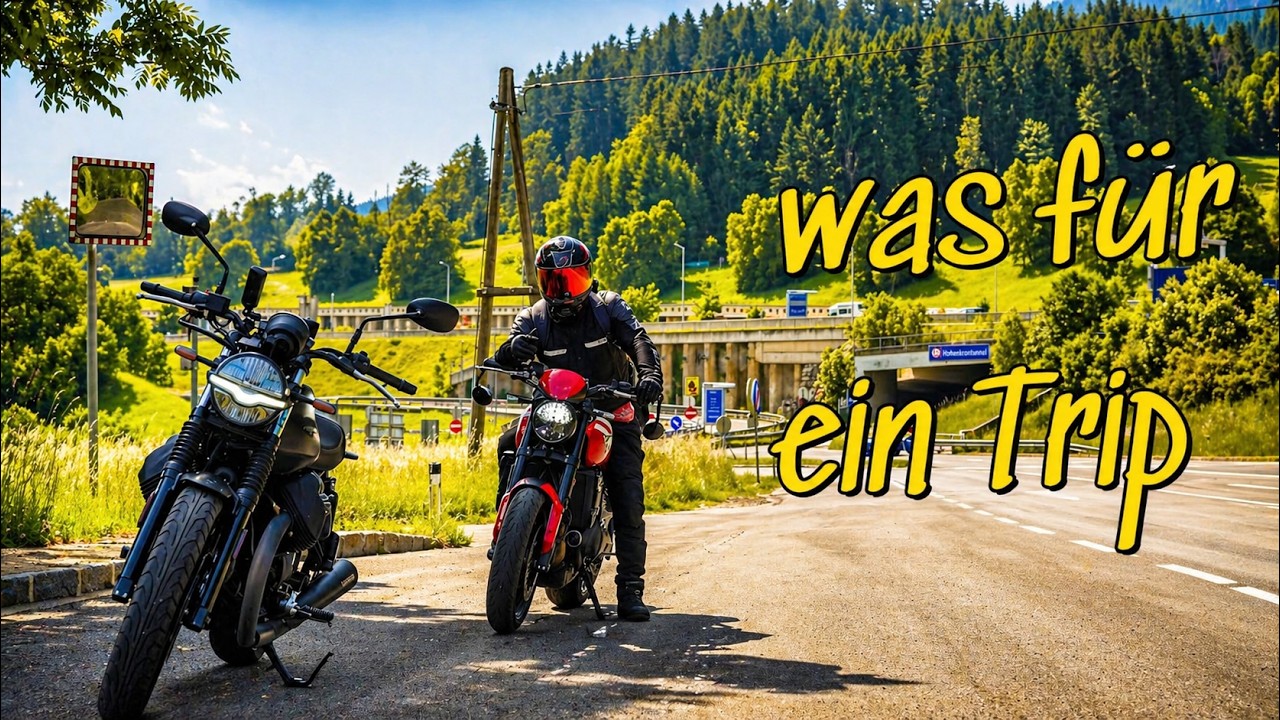 Motorradtrip mit van Guzzi