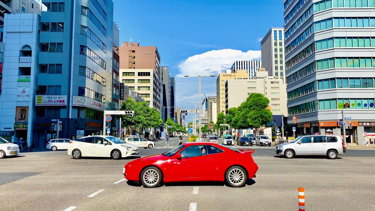 4K Japan Walk - Nagoya Station to Fushimi Station 2021/7/19 (名古屋駅 → 伏見駅)