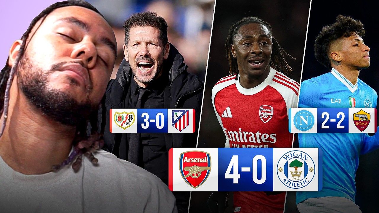 NO MORE ROMANCE! ARSENAL 4-0 WIGAN, NAPOLI 2-2 ROMA and MORE!
