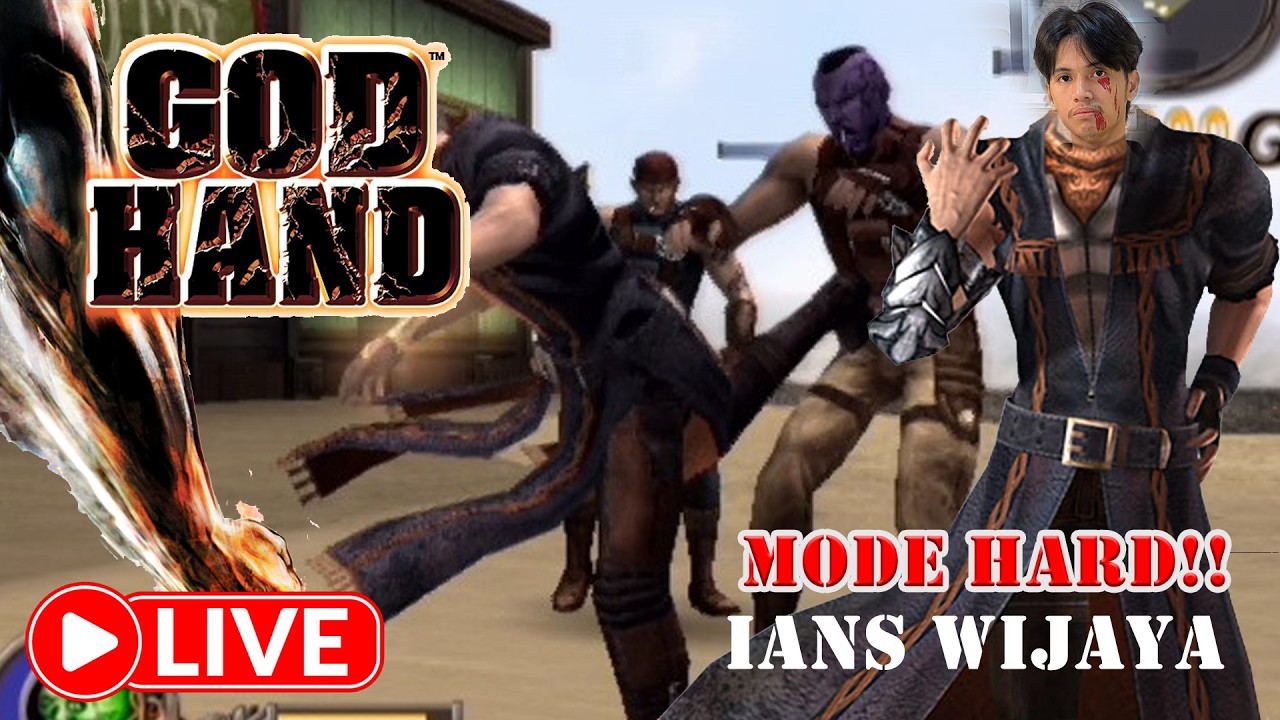 MENJELANG LEBARAN TUTOR MENYIKSA DIRI DENGAN GOD HAND MODE HARD | GOD HAND