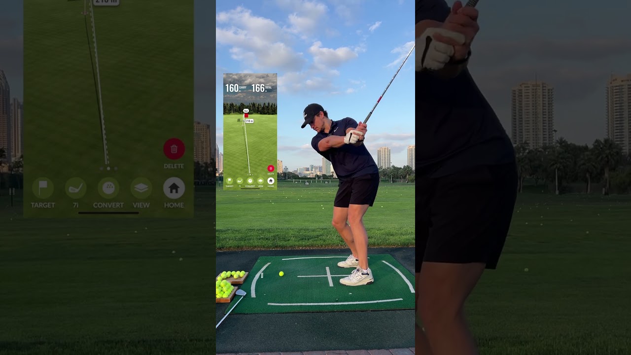 My best swing with a Taylormade P770 vs @takomogolf 201