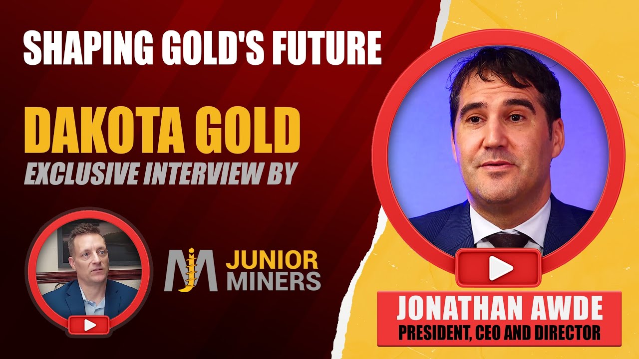 Interview of Jonathan Awde, President, CEO and Director of Dakota Gold Corp. | Gold Mining Company