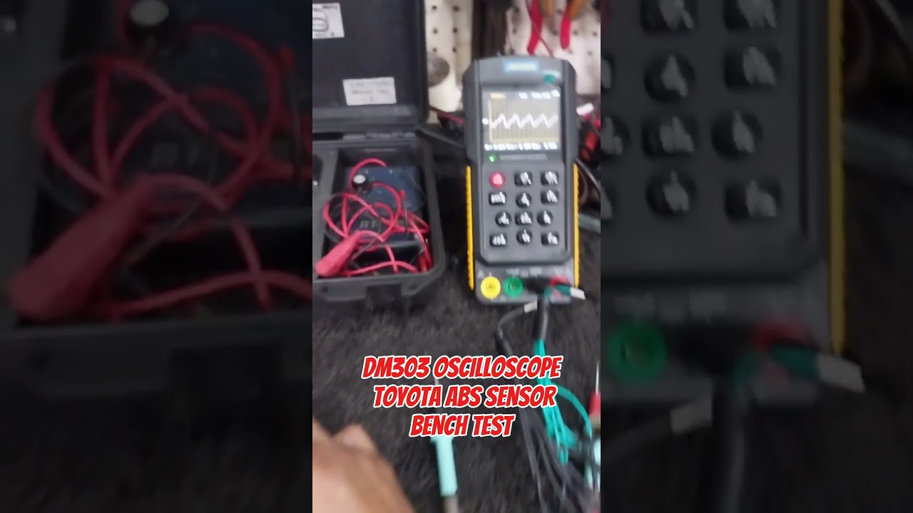 DM 303 OSCILLOSCOPE TEST ABS SENSOR