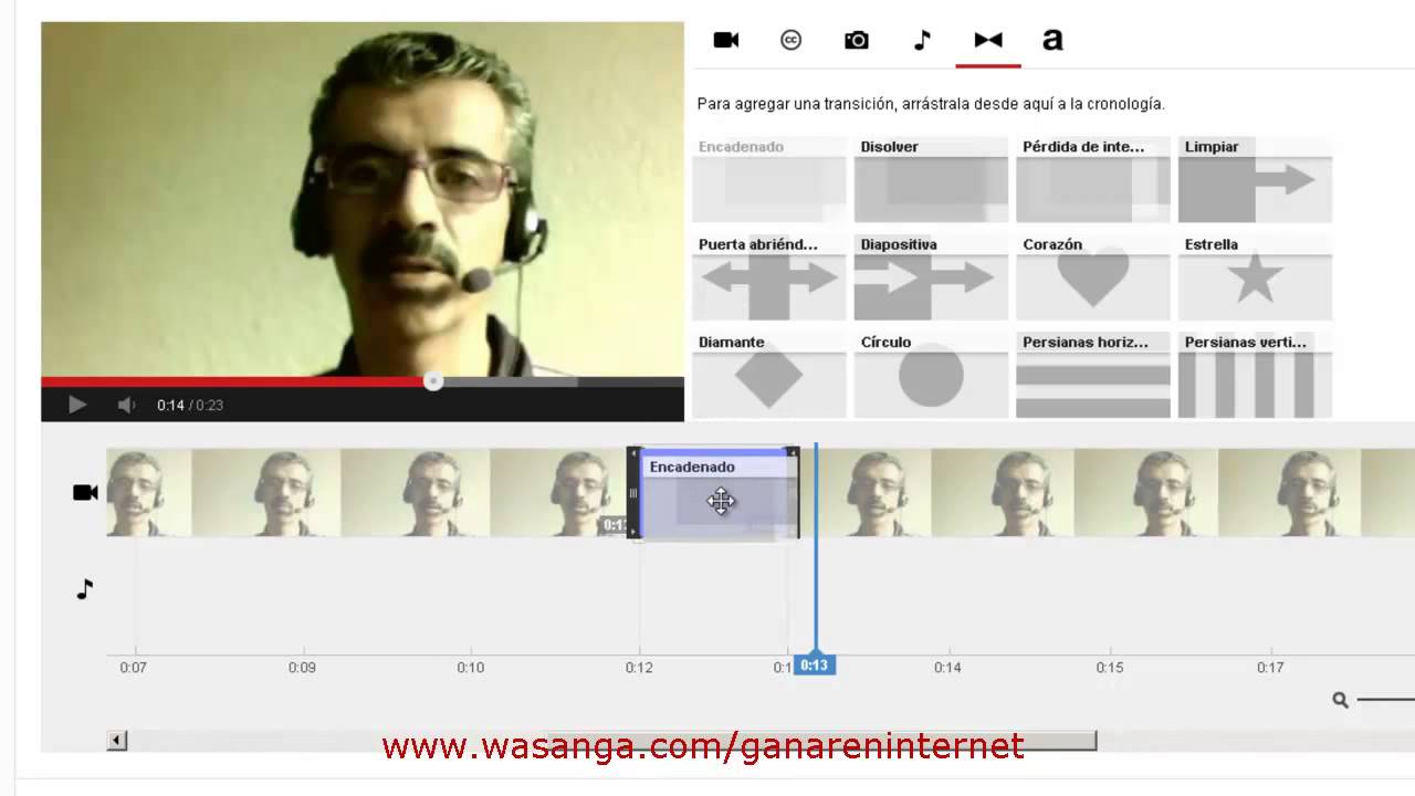 Como Hacer un Video con El Editor de Videos de Youtube