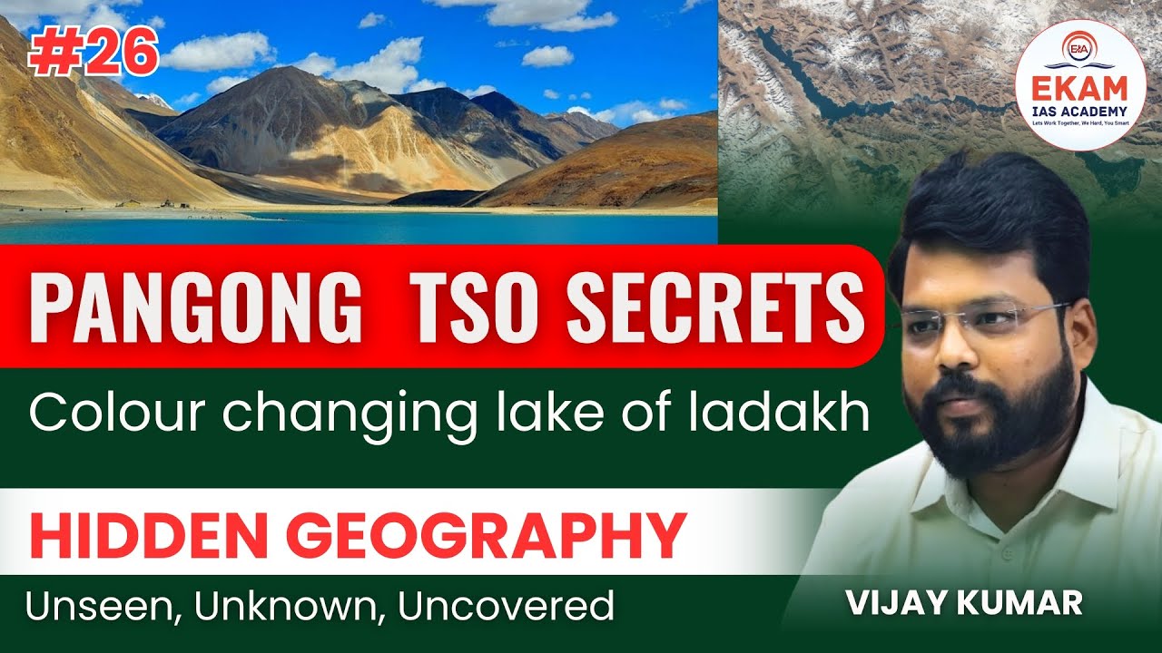 Mystery of Pangong Tso Lake Explained | Why This Ladakh Lake Changes 7 Colors?